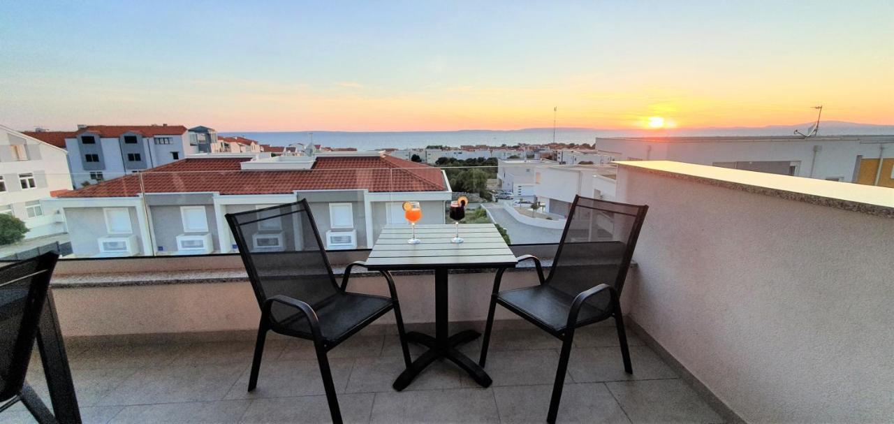Seahorse Luxury Apartment With Pool And Sea View Novalja Buitenkant foto