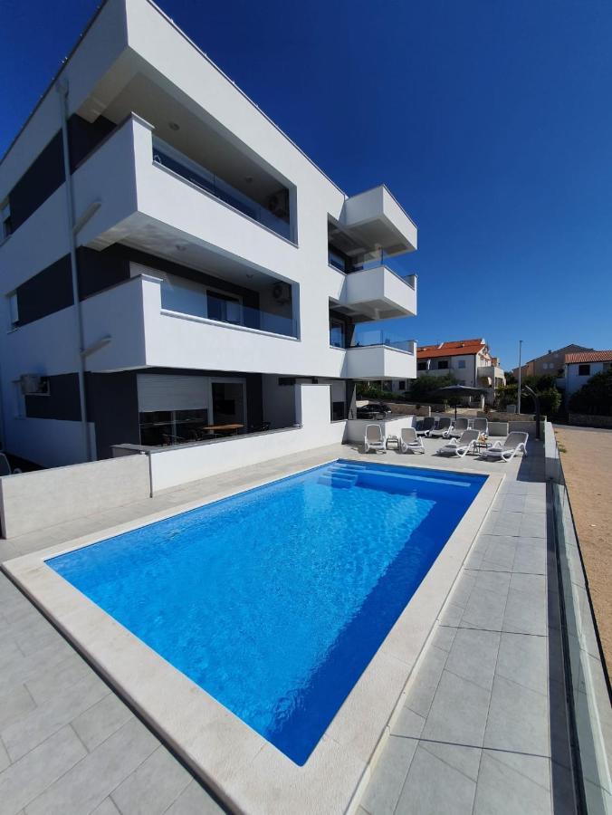 Seahorse Luxury Apartment With Pool And Sea View Novalja Buitenkant foto