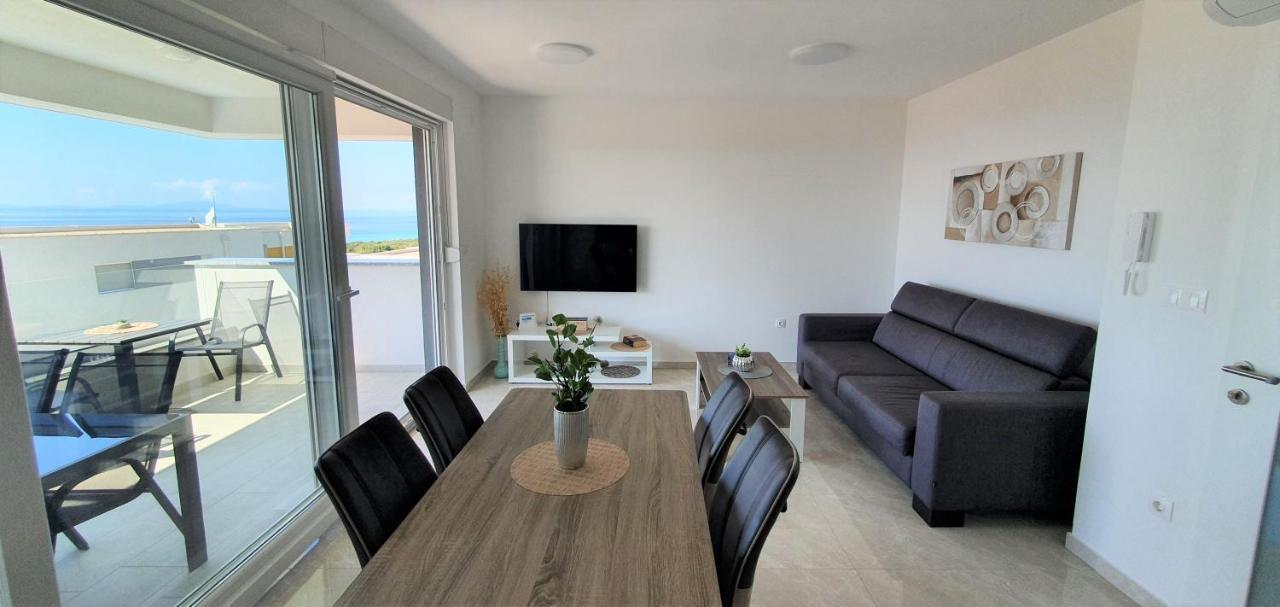 Seahorse Luxury Apartment With Pool And Sea View Novalja Buitenkant foto
