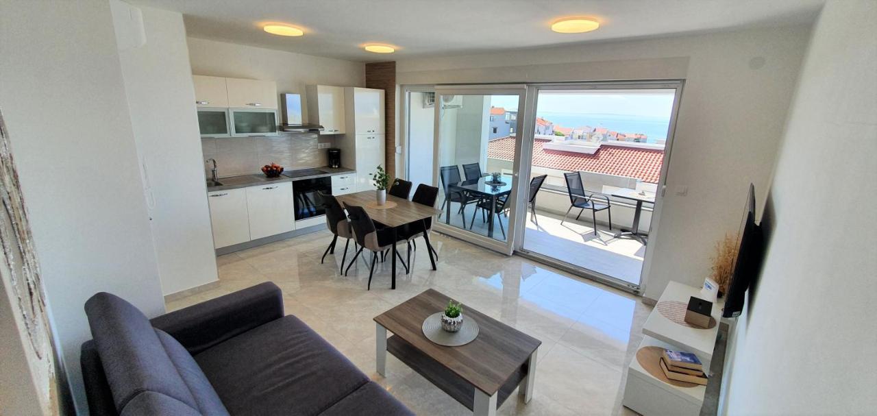 Seahorse Luxury Apartment With Pool And Sea View Novalja Buitenkant foto